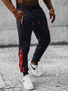 Men's Sweatpants - Navy blue OZONEE JS/K10237Z