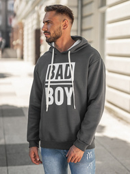 Men's Hoodie - Dark Grey OZONEE JS/65B3909/5