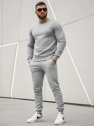 Men's Tracksuit - Grey OZONEE JS/68C10380/2Z