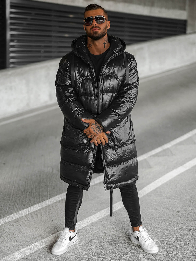 Men's Winter Jacket - Black OZONEE O/M3205Z