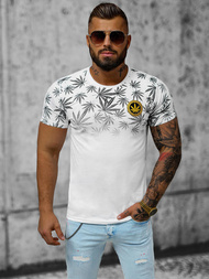 Men's T-shirt - White OZONEE O/T133/1