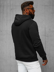 Men's Hoodie - Black OZONEE JS/2009Z