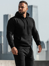 Men's Tracksuit - Black OZONEE JS/68C10381/3Z