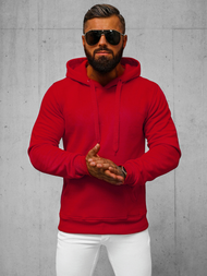 Men's Hoodie - dark-red OZONEE JS/2009Z