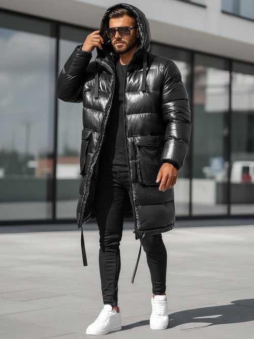 Men's Winter Jacket - Black OZONEE O/M3205Z