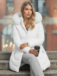 Women's Jacket - White OZONEE JS/16M9121/281Z