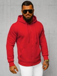 Men's Hoodie - Red OZONEE JS/2008Z