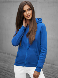 Women's Hoodie - Blue OZONEE JS/W03Z