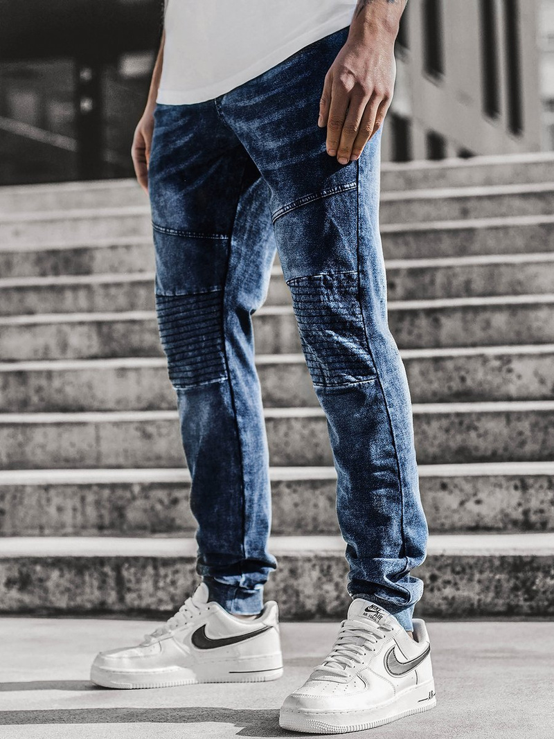 Men's Jogger Jeans Blue OZONEE JS/KK1097
