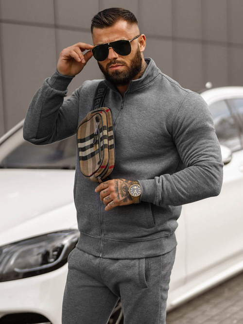 Men's Tracksuit - Anthracite OZONEE JS/68C10385/5Z