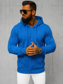 Men's Hoodie - Blue OZONEE JS/2008Z