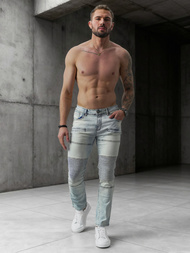 Men's Jeans - Light Blue OZONEE O/EM8889