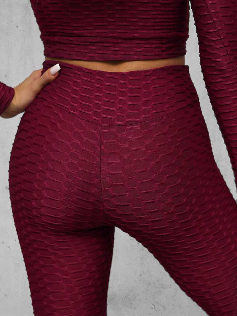Two-piece tracksuit set Burgundy OZONEE O/22060Z
