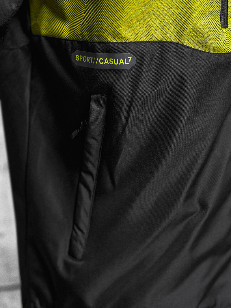 Men's Jacket - Black OZONEE JS/22M311/392