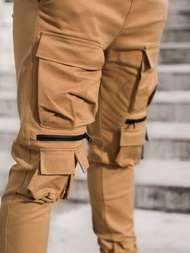 Men's Joggers - Camel OZONEE G/2787