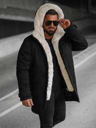 Men's Winter Jacket - Black OZONEE JS/22M319/392Z