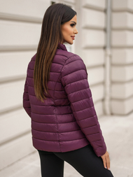 Women's Jacket - Burgundy OZONEE JS/11Z8170