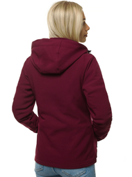 Women's Softshell Jacket - Burgundy OZONEE JS/HH018/6
