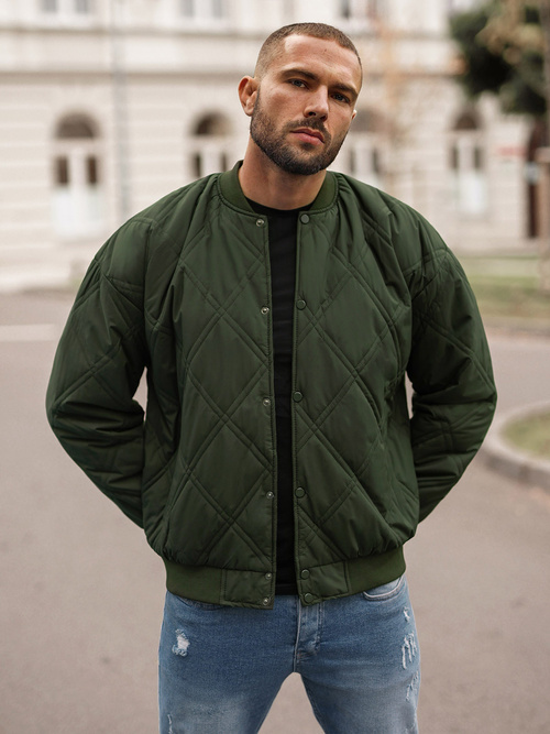 Men's Jacket - Green OZONEE JS/84M3020/136Z