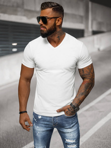 Men's T-Shirt - White OZONEE NB/MT3099