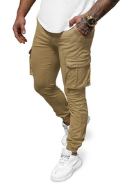 Men's Chinos Jogger - Beige OZONEE NB/MP0202K