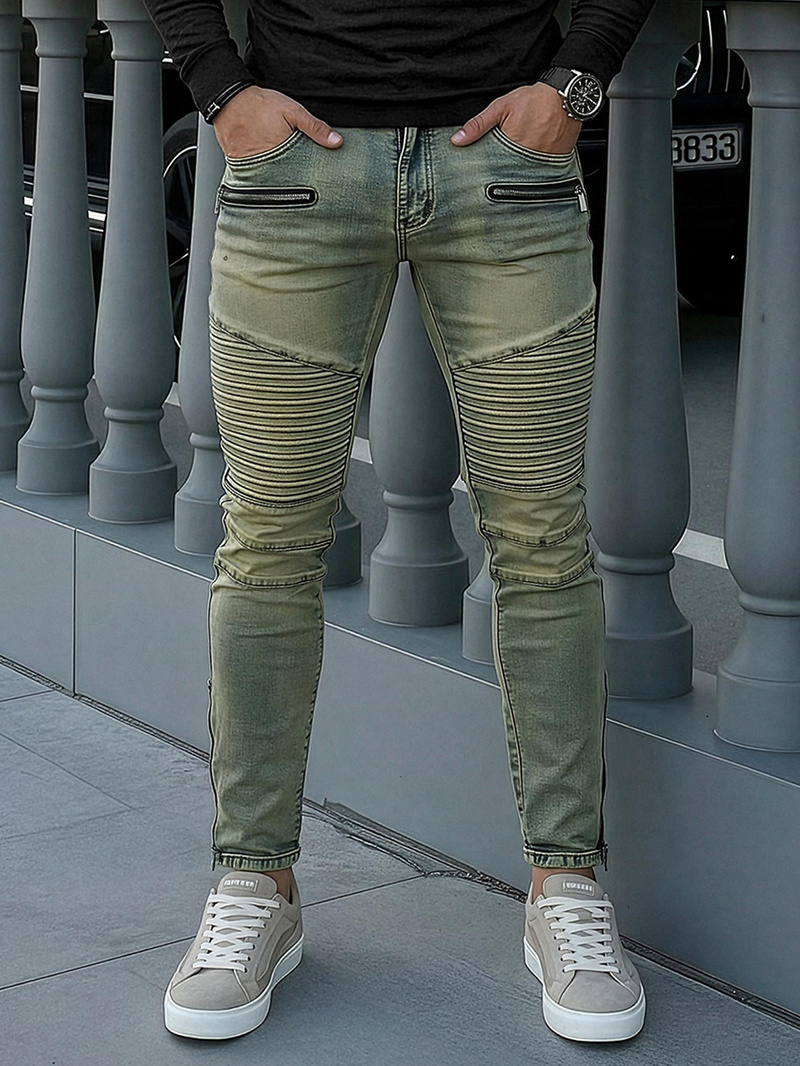 Men's Jeans - Blue OZONEE O/EM8951Z