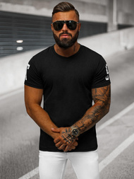 Men's T-shirt - Black OZONEE O/8T1260/3