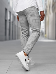 Men's Chinos - Grey OZONEE DJ/5522Z