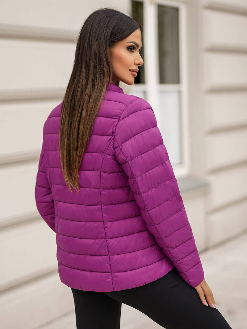 Women's jacket - dark pink OZONEE JS/11Z8170
