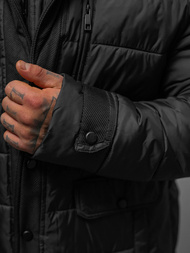 Men's Jacket - Black OZONEE JS/22M63/392