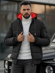 Men's Jacket - Black OZONEE JS/31M5003Z