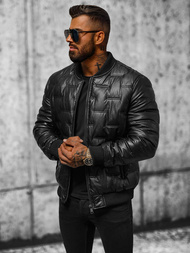 Men's Jacket - Black OZONEE O/11Z8099