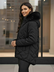 Women's Jacket - Black OZONEE JS/16M9296/392Z