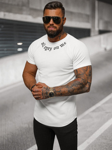 Men's T-shirt - White OZONEE O/T7256