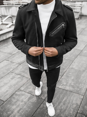 Men's Jacket - Black OZONEE JS/M15501