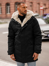 Men's Winter Jacket - Black OZONEE JS/22M316/392Z