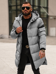 Men's Winter Jacket - Grey OZONEE O/M799Z