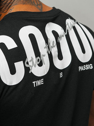 Men's T-shirt - Black OZONEE O/T1278/3