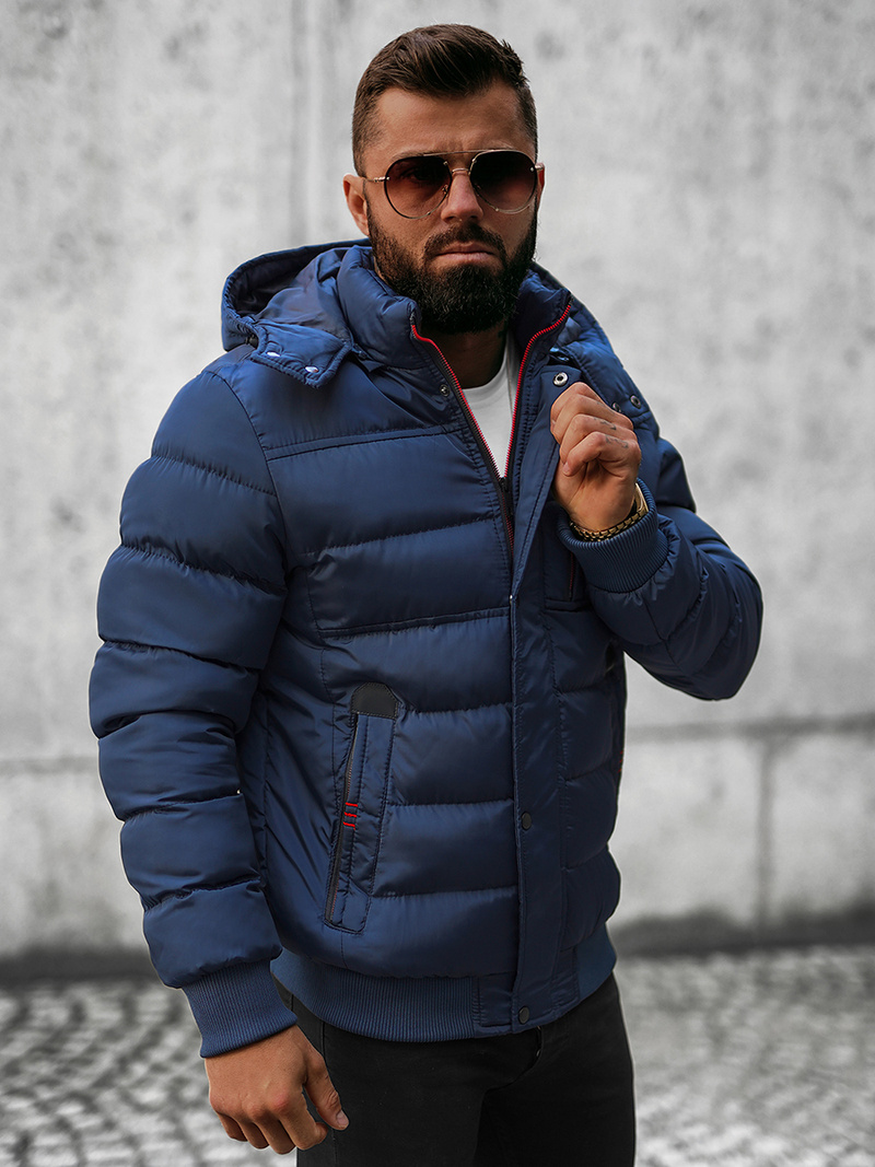 Men's Jacket - Dark blue OZONEE JB/JP1185Z