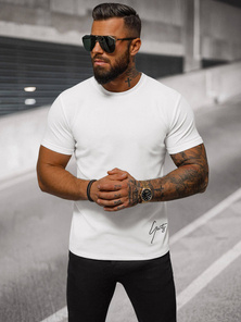 Men's T-shirt - White OZONEE O/L1192