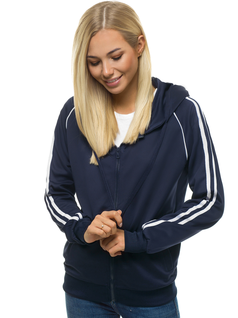 Women's Hoodie - Navy blue OZONEE JS/JK88120/25