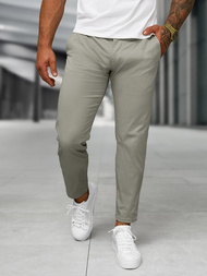 Men's Chinos - Grey OZONEE BL/SK222/5