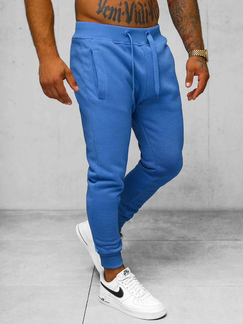 Men's Sweatpants - Blue OZONEE JS/XW01Z
