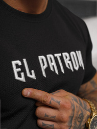 Men's T-shirt - Black OZONEE O/T7283