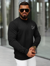 Men's Sweatshirt - Black OZONEE O/P2031Z