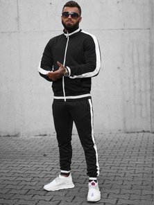 Men's Tracksuit - Black OZONEE JS/8C99/3Z