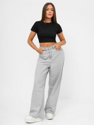 Women's T-shirt - Black OZONEE JS/96T666/3