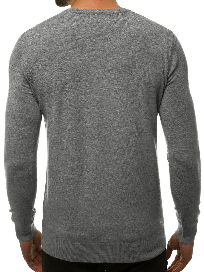 Men's Jumper - Grey OZONEE TMK/YY03/3