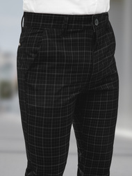 Men's Chinos - Black OZONEE DJ/5515