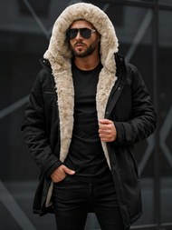 Men's Winter Jacket - Black OZONEE JS/22M316/392Z